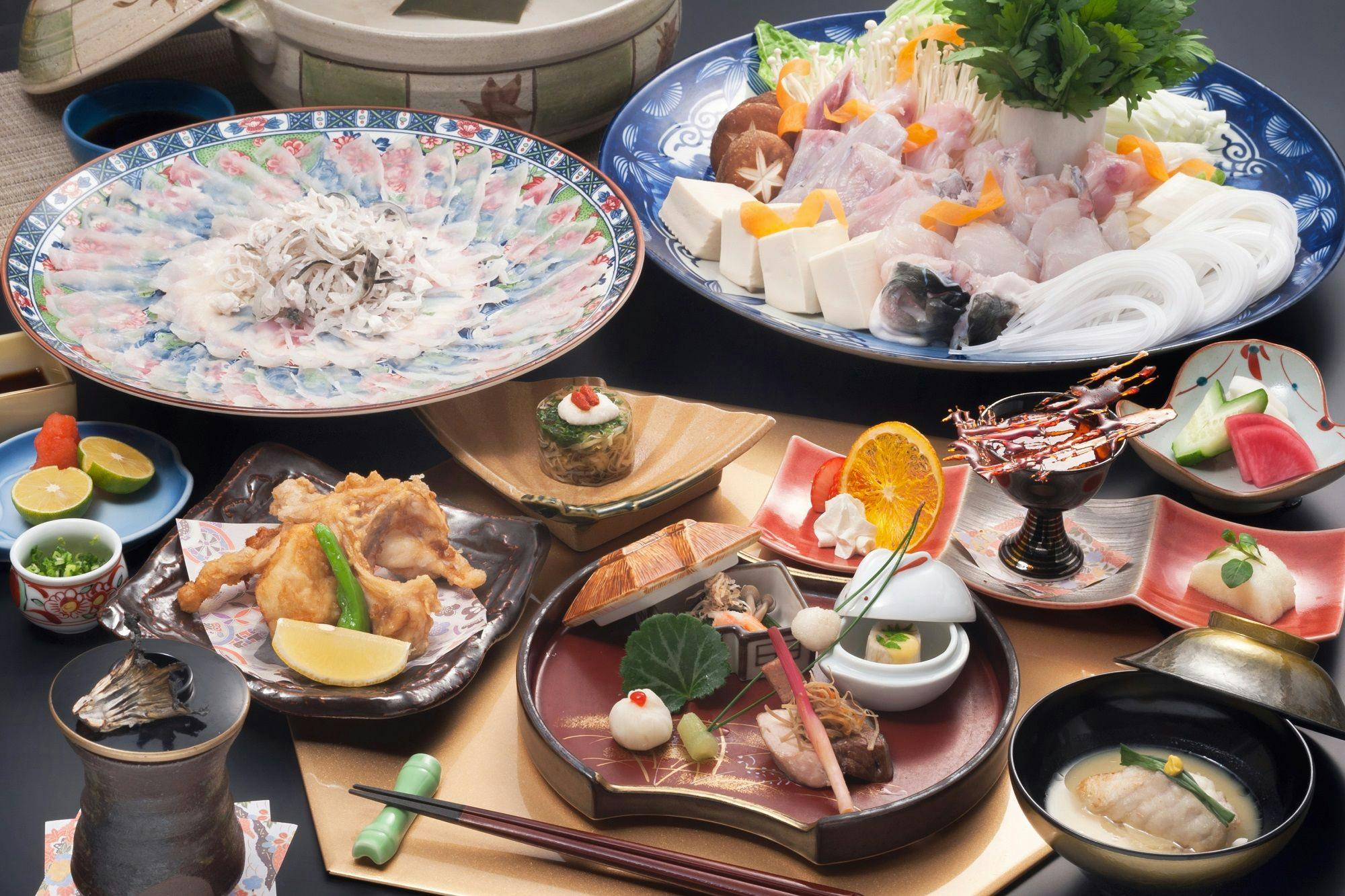 温泉とらふぐ満喫プラン