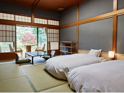 ห้องสวีทพร้อมอ่างอาบน้ำกลางแจ้ง 'ฮานะ-HANA-'