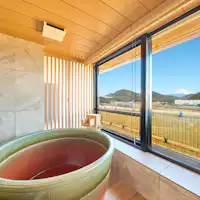 モデレート半露天風呂付き客室