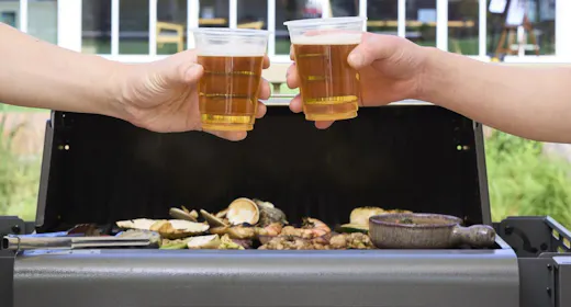 夏季限定!小谷流沢の自然に包まれる夏夜のBBQ&飲み放題ディナー付き<夕・朝食付>