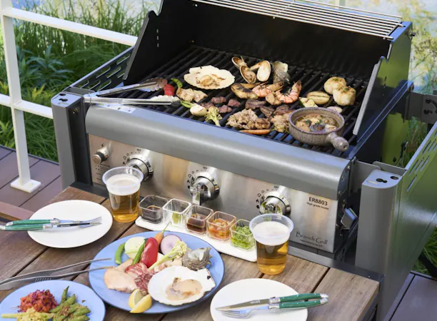 自然に包まれる夏夜のBBQ!