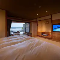 露天風呂付和洋室・ハンモック