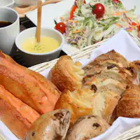 パンの朝食デリバリー(オプション)