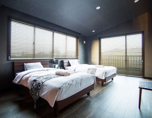 Cairns House－本館　ツインベッドルーム