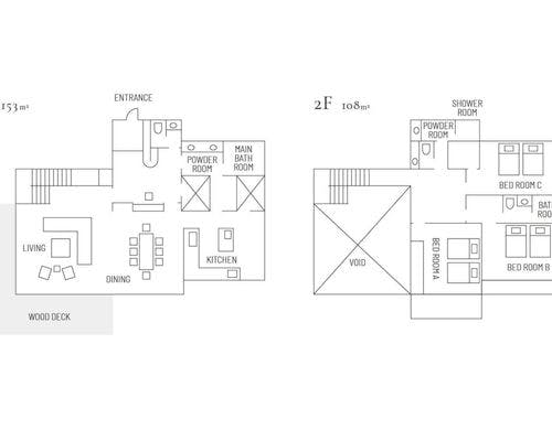Cairns House－本館　レイアウト