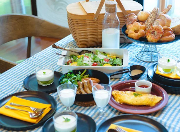 AWA CAFEとのスペシャルコラボ朝食