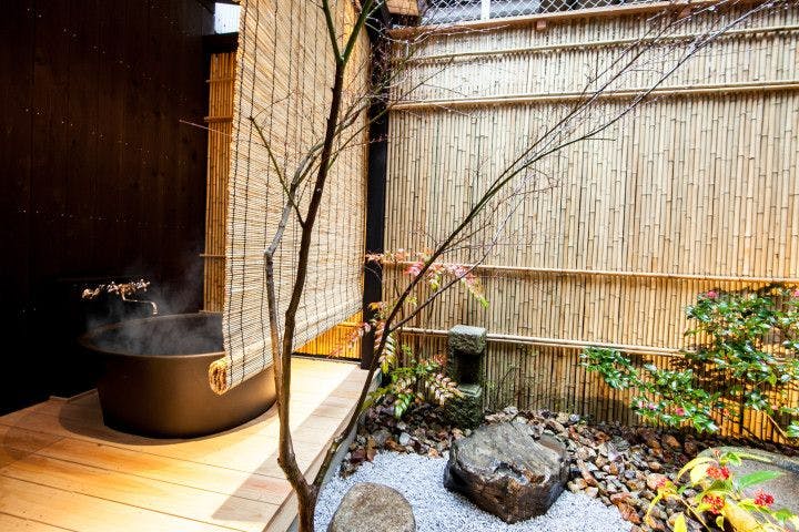 【素泊まりプラン】露天風呂付きの風情ある京町家を一棟貸切　全館禁煙