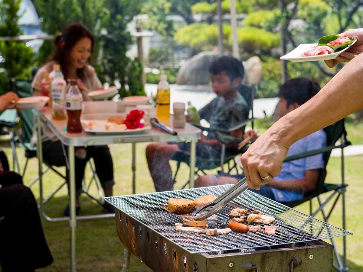 ［BBQ一例］お庭で出来る手軽さが嬉しい