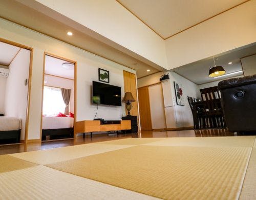 大人数でもゆったり過ごせる憩いの場所