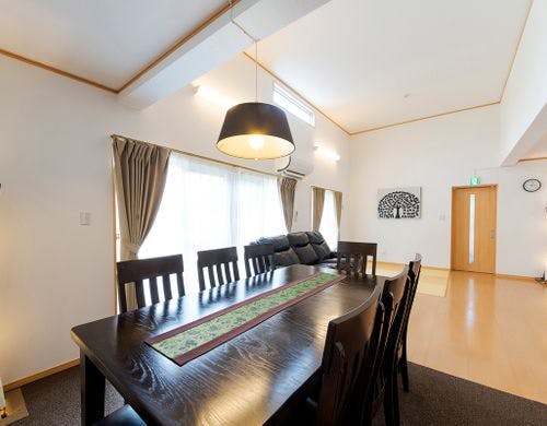 大人数でもゆったり過ごせる憩いの場所