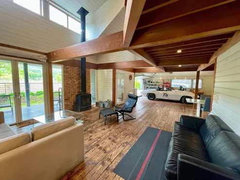 コテージCorvetteの1階スペース