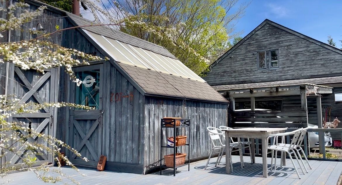 コテージMontana専用テラス