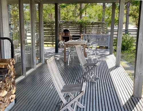 コテージCorvetteのインナーテラス