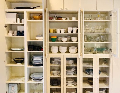 コテージCorvette：食器類