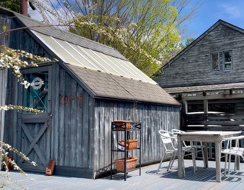 コテージMontana専用テラス