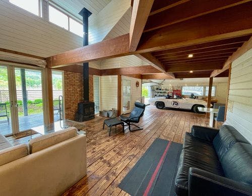 コテージCorvetteの１階リビング