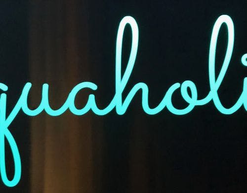 Aquaholic Signboard