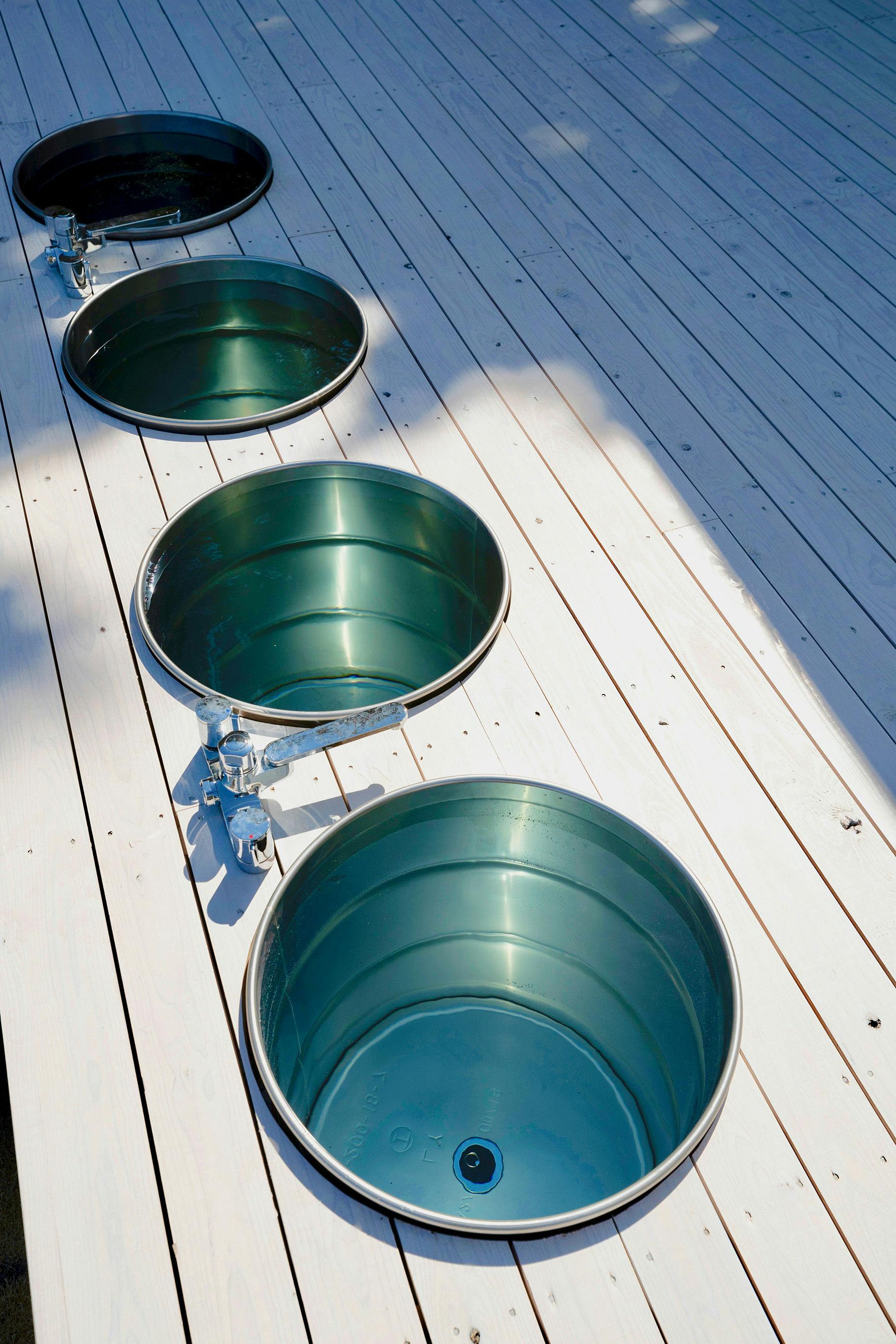 露天五右衛門風呂