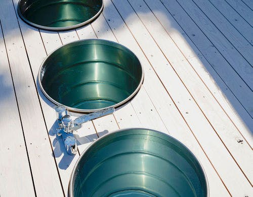 露天五右衛門風呂