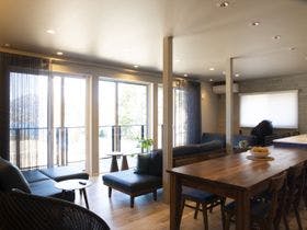 【山梨県富士五湖エリアの貸別荘・コテージ・ログハウス・コンドミニアム】Villa Blue 富士河口湖