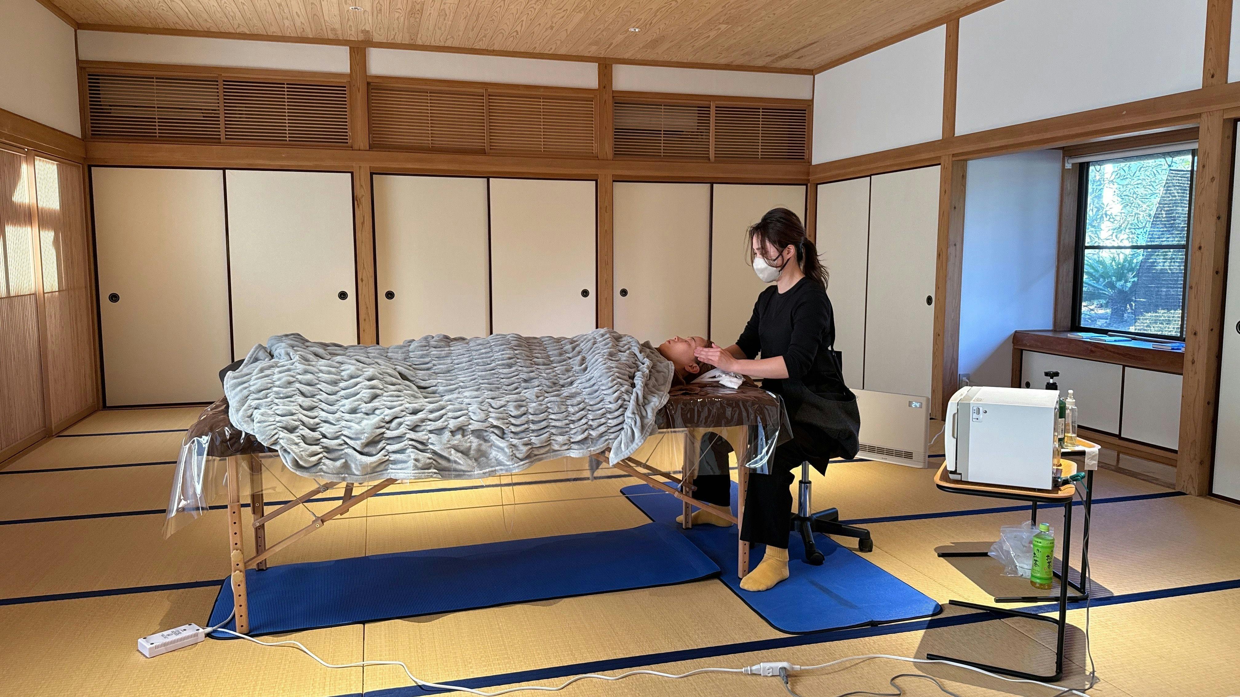 【60分】いつも頑張っているあなたへ、1名様ヘッドケア体験付き静かな滞在（朝食サービス）