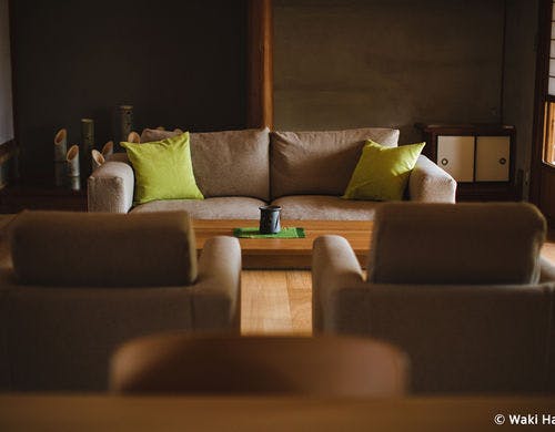 お茶香炉がかおるリビング・ダイニング