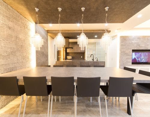 高級キッチン「キッチンハウスを搭載」