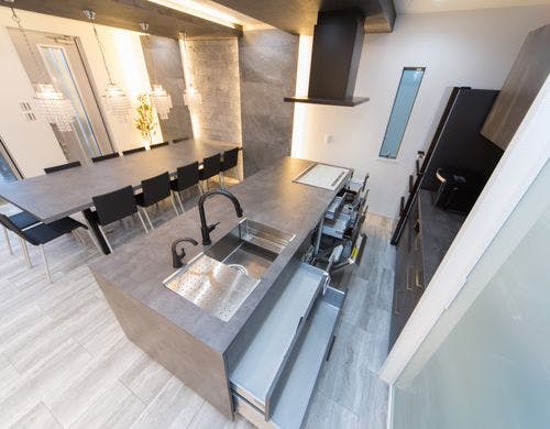 浄水器・食器粗い乾燥機・IHコンロ完備