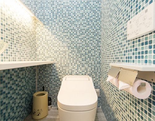 高性能トイレを完備・ウォシュレット完備