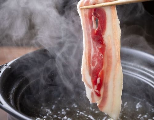 猪肉のしゃぶしゃぶ