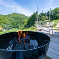 炭やトング・着火剤等もご用意します