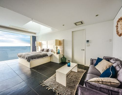 ベッドルーム全体