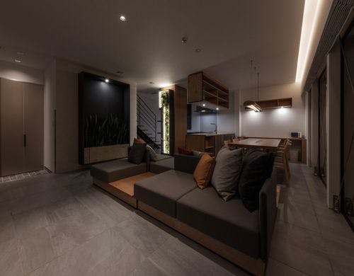 111号室リビング