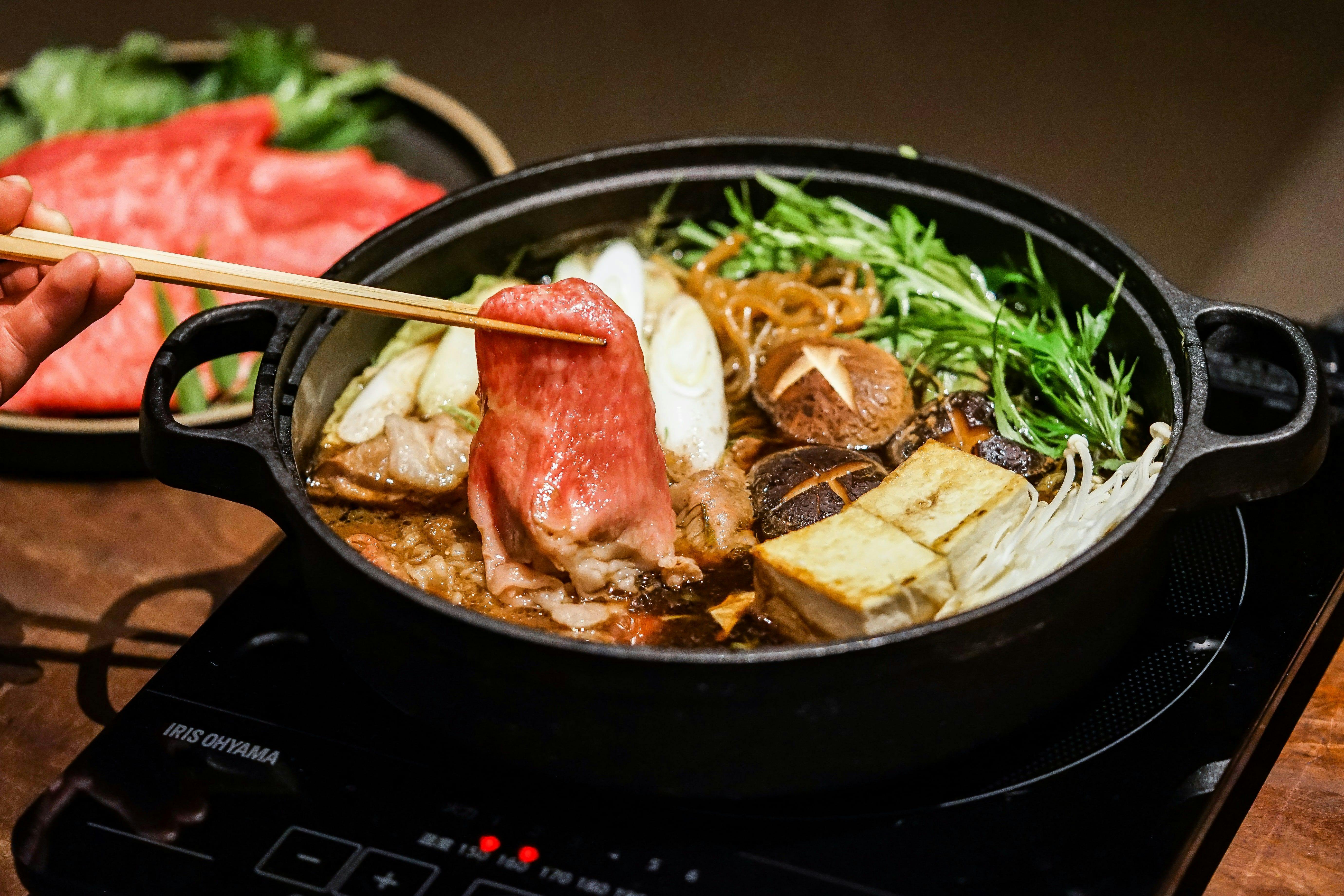 【北郷温泉入浴券付き】夕朝食付き（牛鍋）