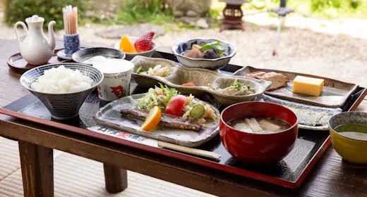 【北郷温泉入浴券付き】朝食付き(和御膳)