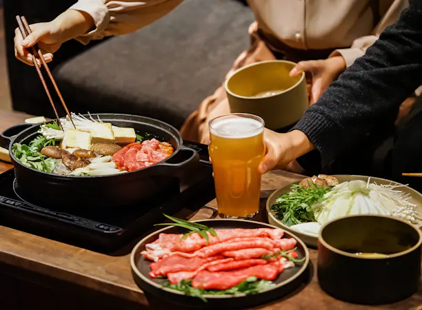 宮崎牛2種食べ比べ牛鍋