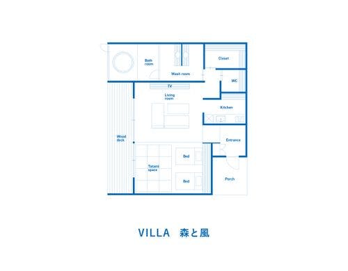 VILLA森と風（間取図）