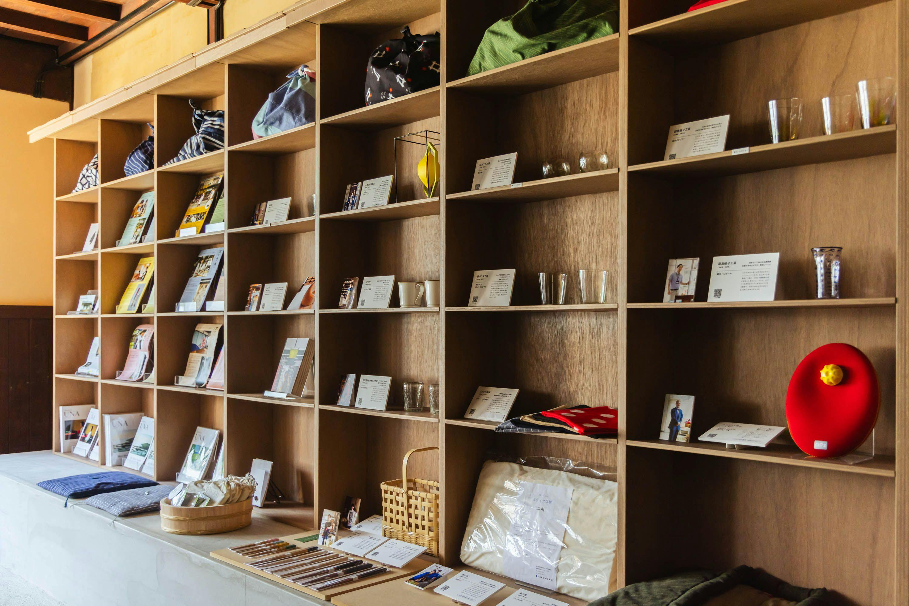 宿泊者様のための売店。