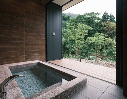 展望風呂からの眺望（夏）