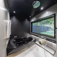 【つなぐ】バスルーム 屋外あり