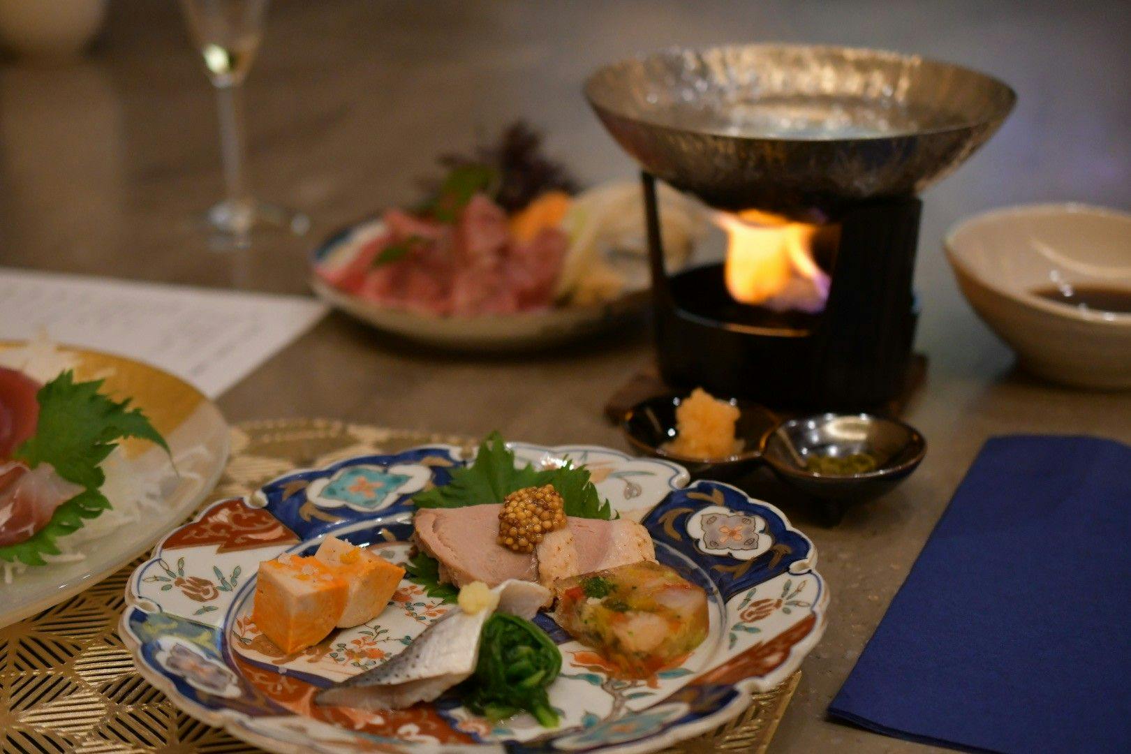 贅沢フルコース　和食