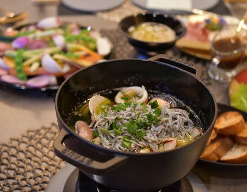 洋食大皿おとりわけスタイル