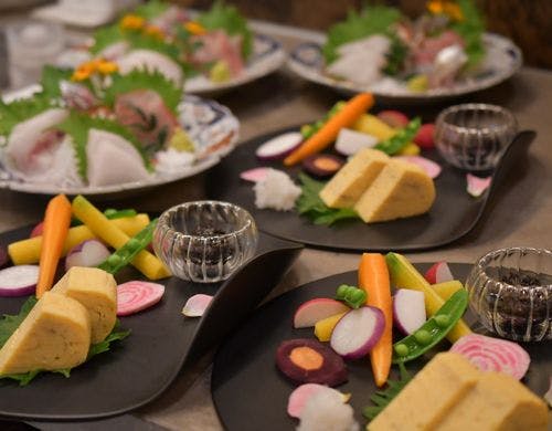 贅沢フルコース　前菜例