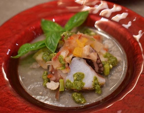 コース料理前菜例