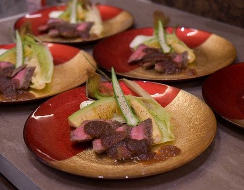 コース料理例　和牛ステーキ