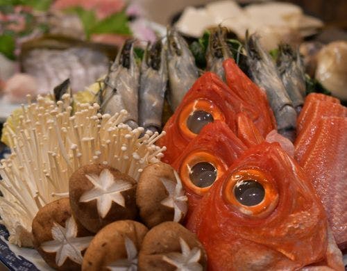 海鮮鍋豪華食材