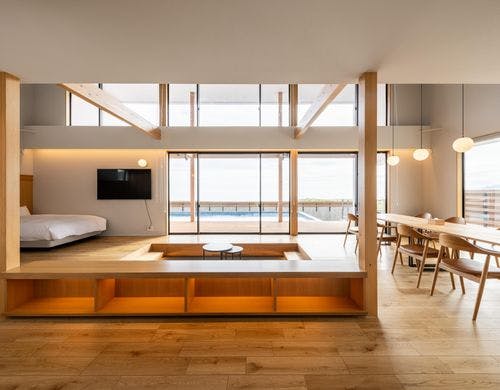 日当たりのいいダイニング