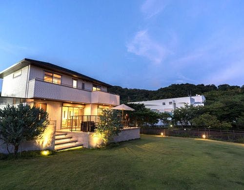 夜のライトアップ