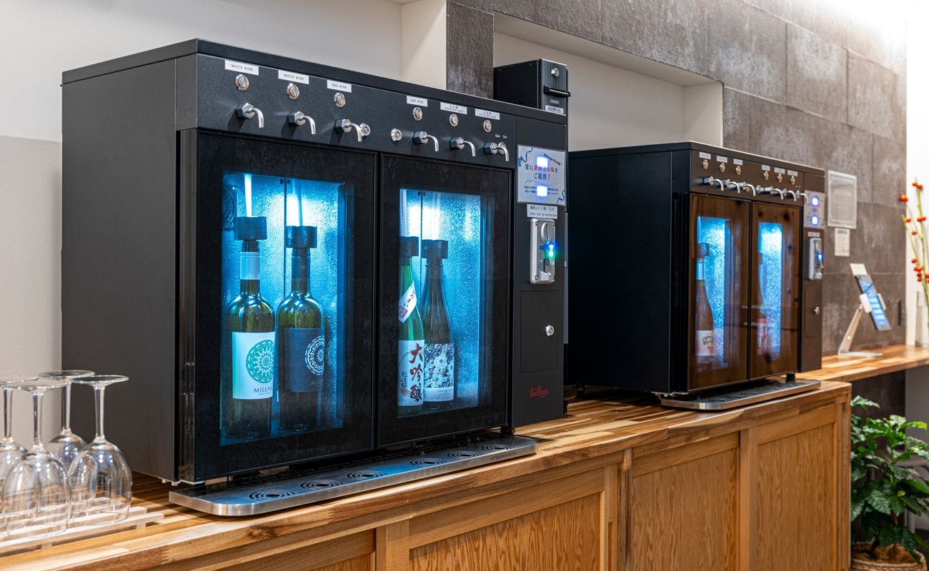 コイン式ワイン・日本酒サーバー