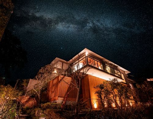 ・【リビング】夕焼けを見ながら寛ぐひと時